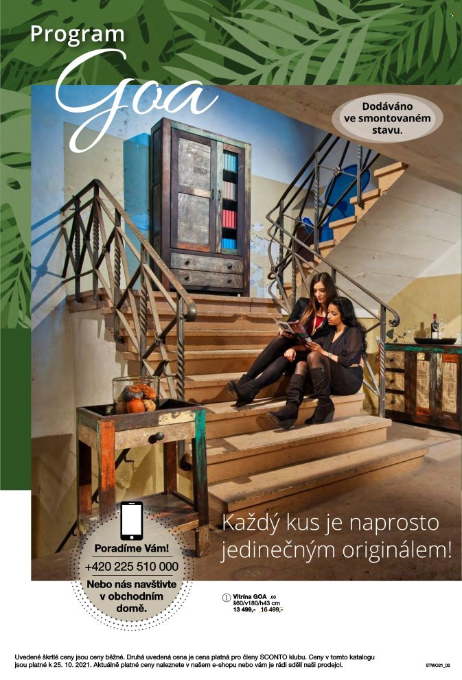 Leták SCONTO NÁBYTEK. Strana 2