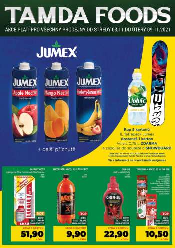 Leták Tamda Foods - 3.11.2021 - 9.11.2021.