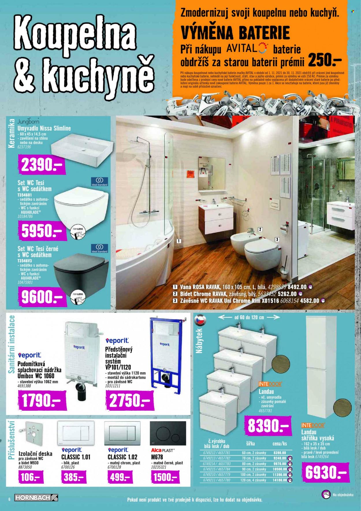 Leták HORNBACH - 3.11.2021 - 30.11.2021. Strana 6