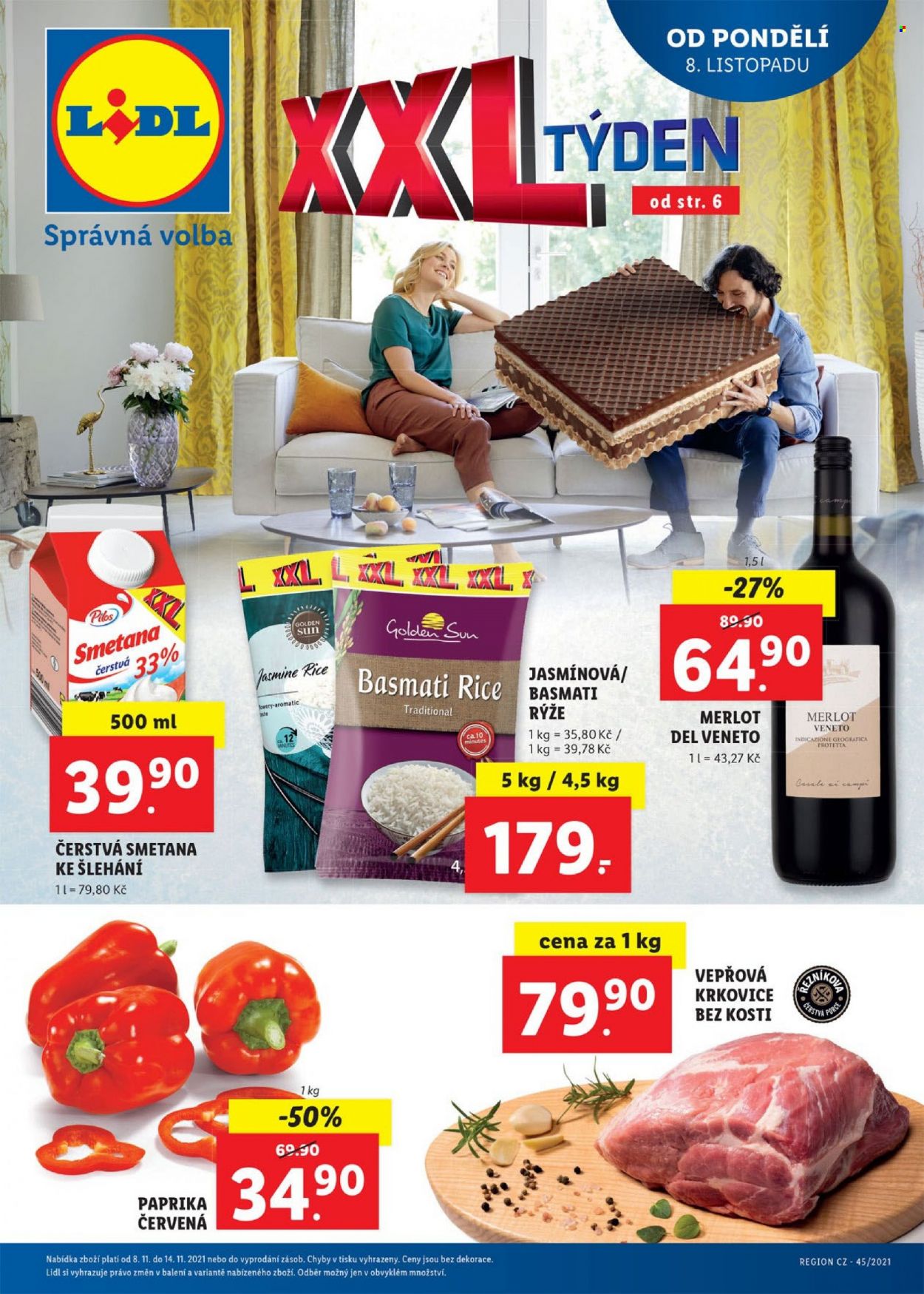 Leták Lidl - 8.11.2021 - 14.11.2021. Strana 1
