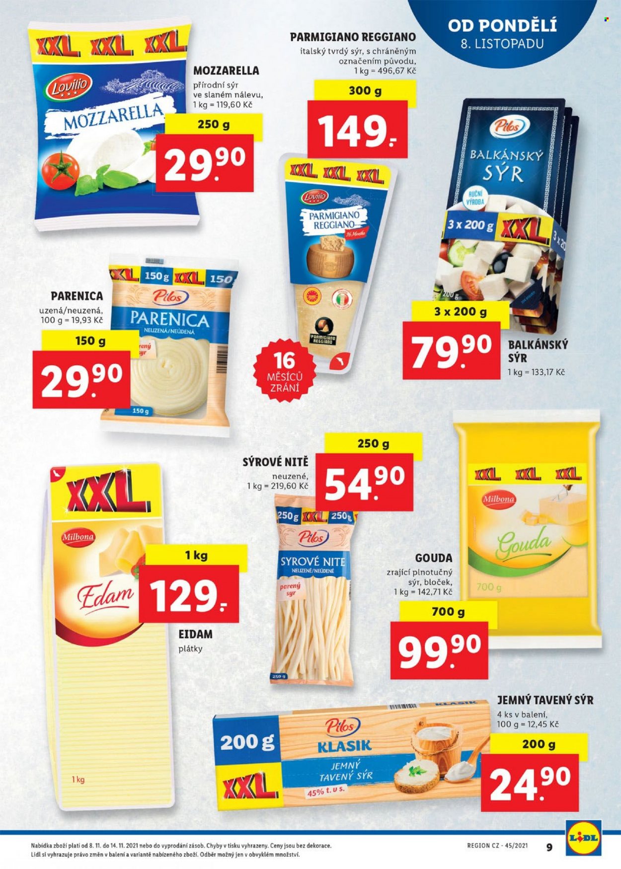 Leták Lidl - 8.11.2021 - 14.11.2021. Strana 9