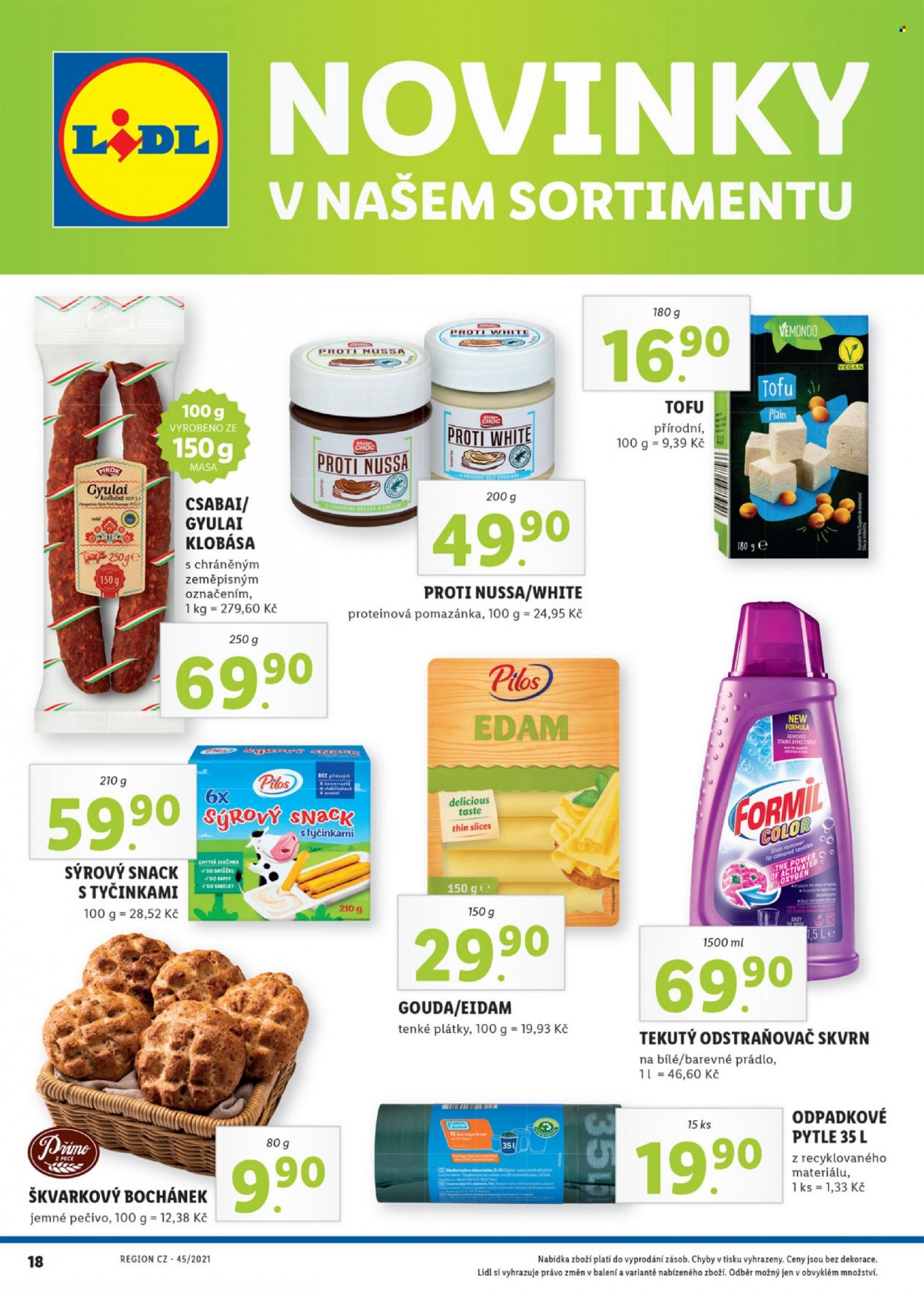 Leták Lidl - 8.11.2021 - 14.11.2021. Strana 18
