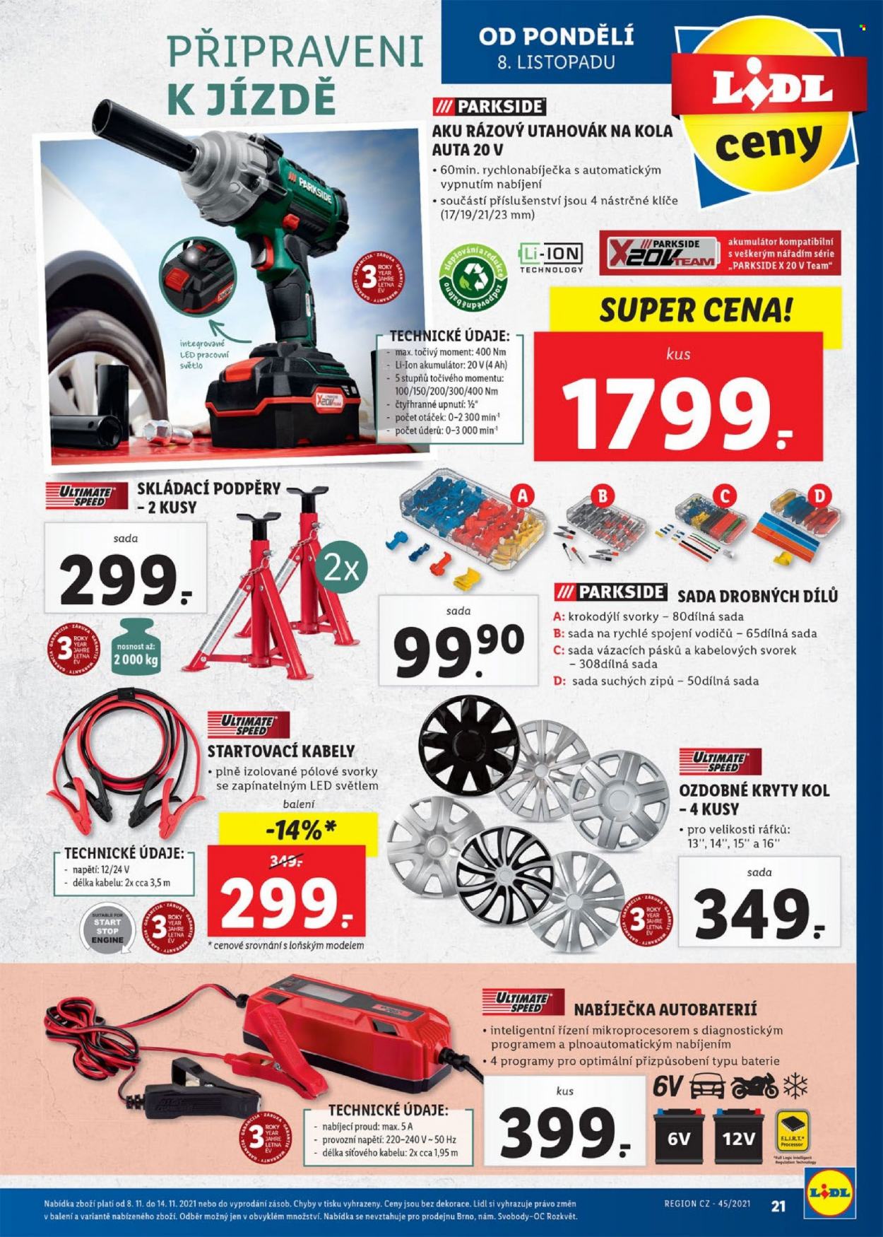 Leták Lidl - 8.11.2021 - 14.11.2021. Strana 21