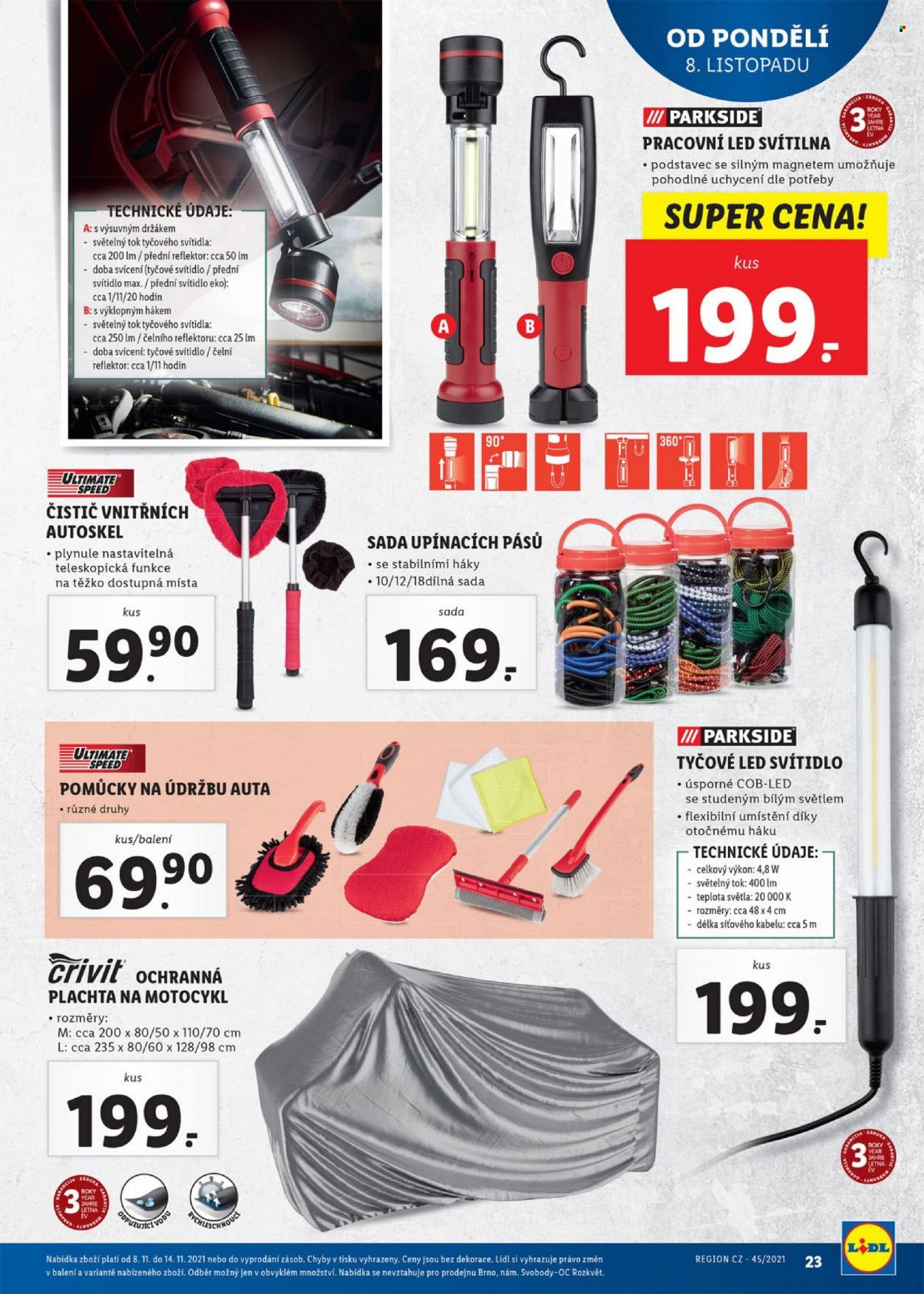 Leták Lidl - 8.11.2021 - 14.11.2021. Strana 23