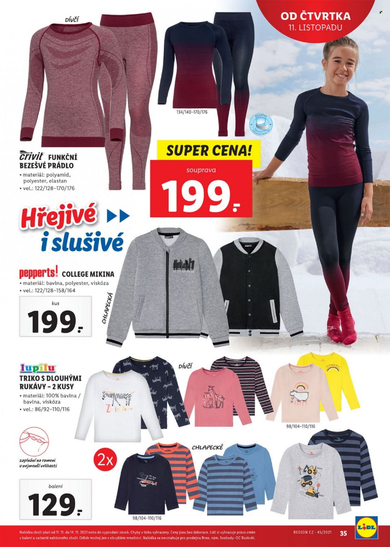 Leták Lidl - 8.11.2021 - 14.11.2021. Strana 35
