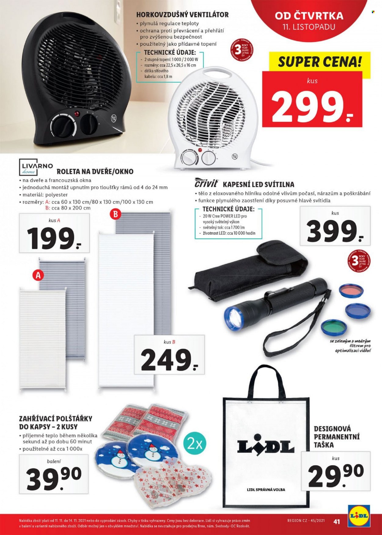 Leták Lidl - 8.11.2021 - 14.11.2021. Strana 41