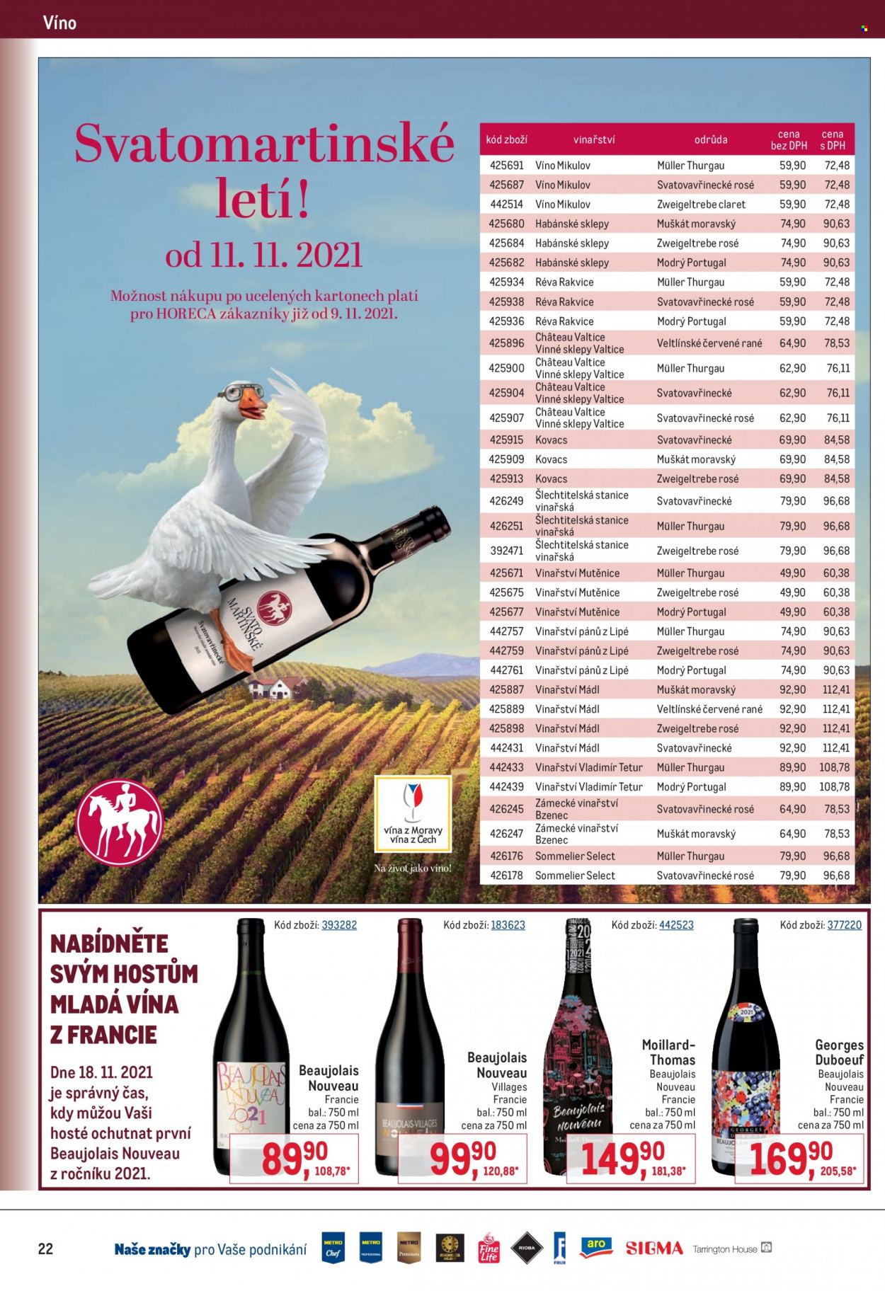 Leták MAKRO - 10.11.2021 - 23.11.2021. Strana 22