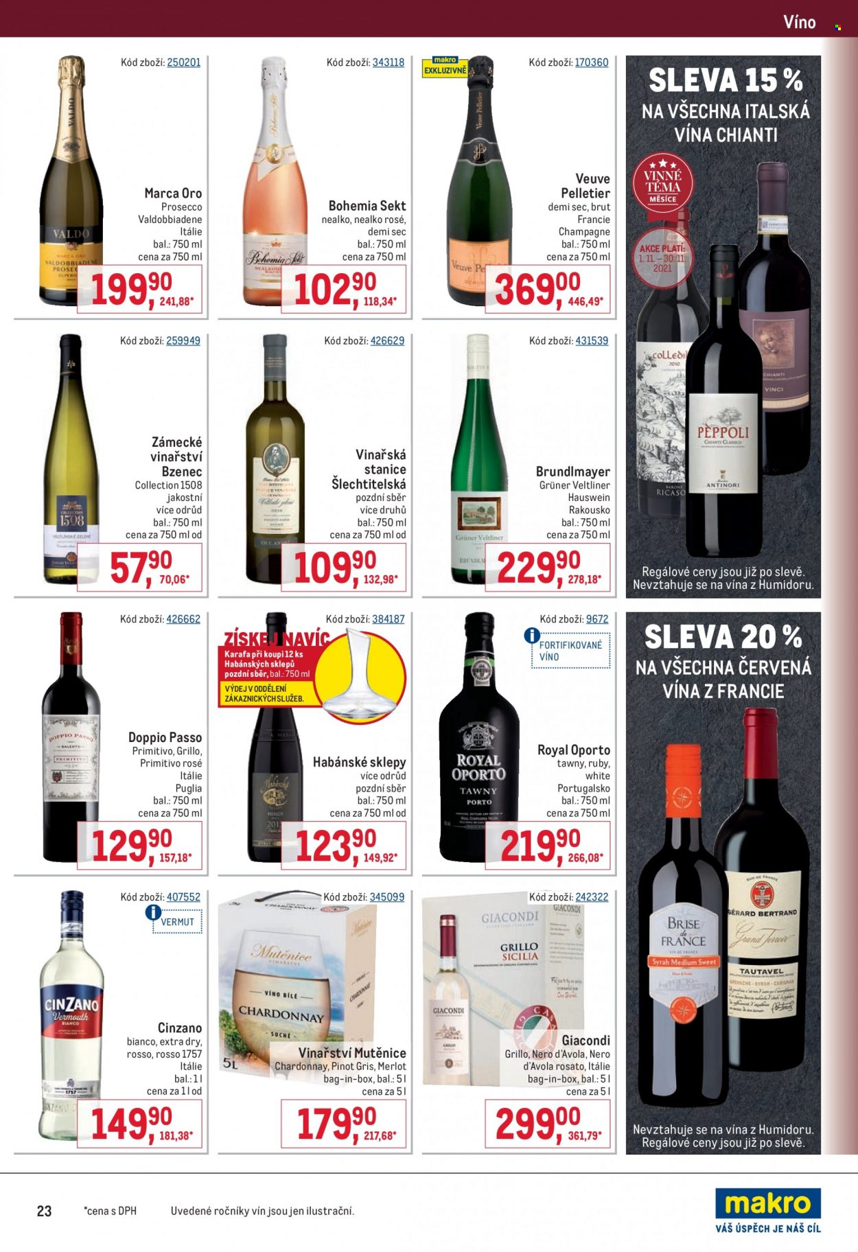 Leták MAKRO - 10.11.2021 - 23.11.2021. Strana 23