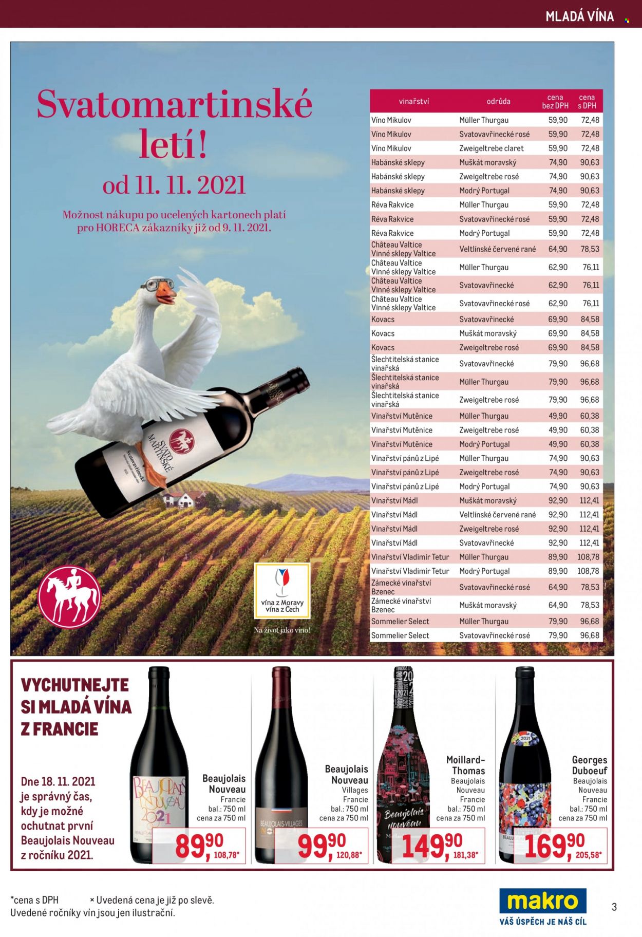 Leták MAKRO - 10.11.2021 - 23.11.2021. Strana 3