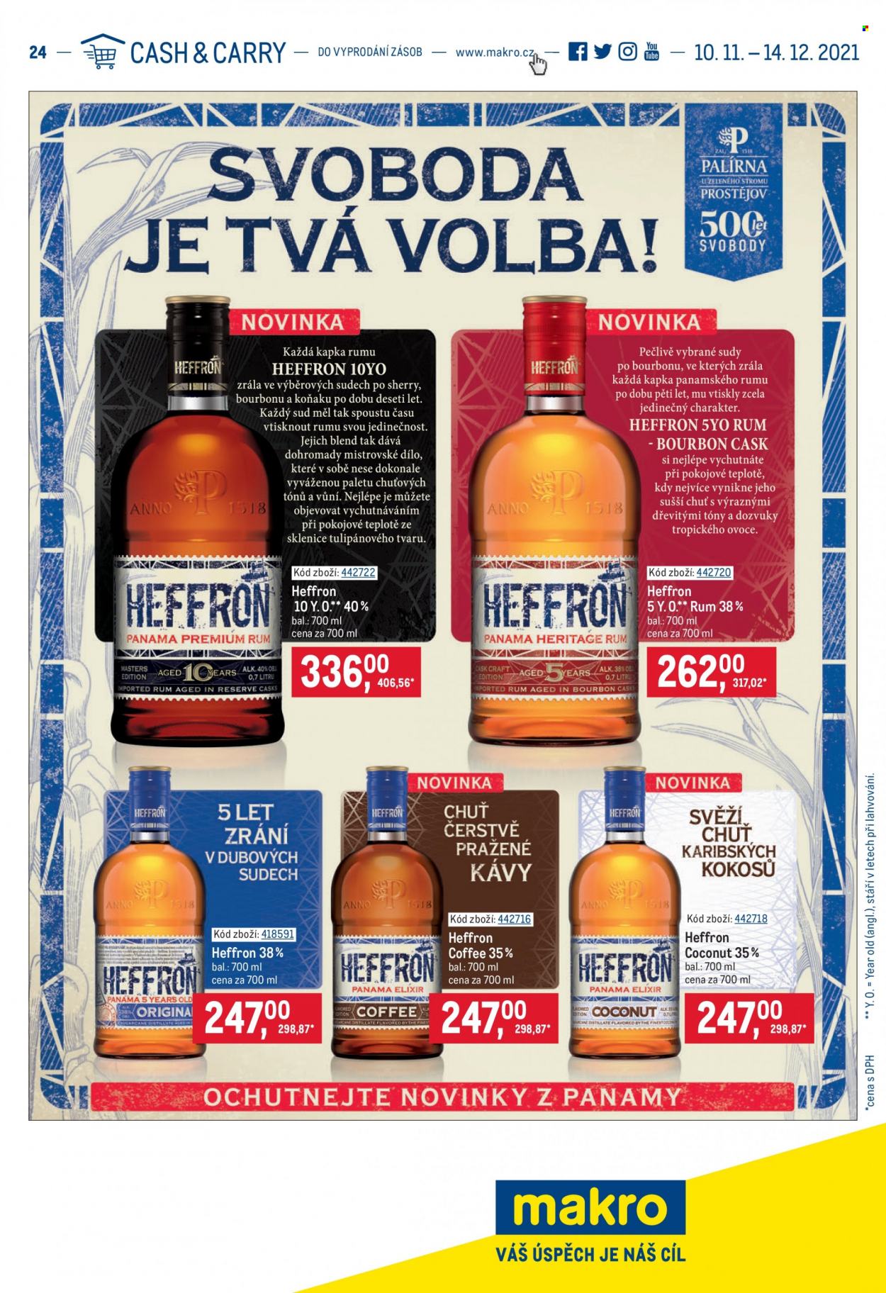 Leták MAKRO - 10.11.2021 - 14.12.2021. Strana 1