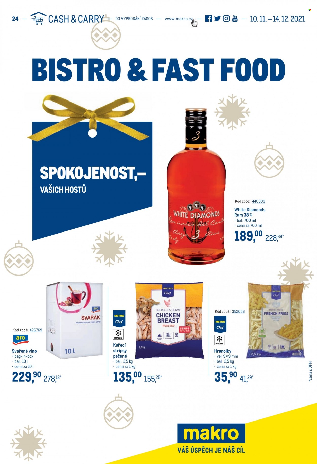 Leták MAKRO - 10.11.2021 - 14.12.2021. Strana 1