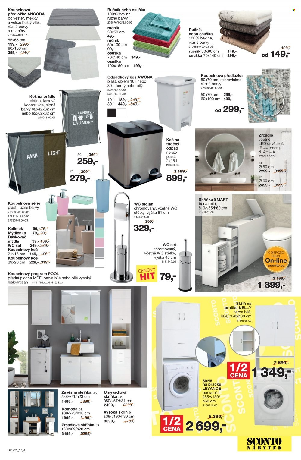 Leták SCONTO NÁBYTEK - 5.11.2021 - 25.11.2021. Strana 17