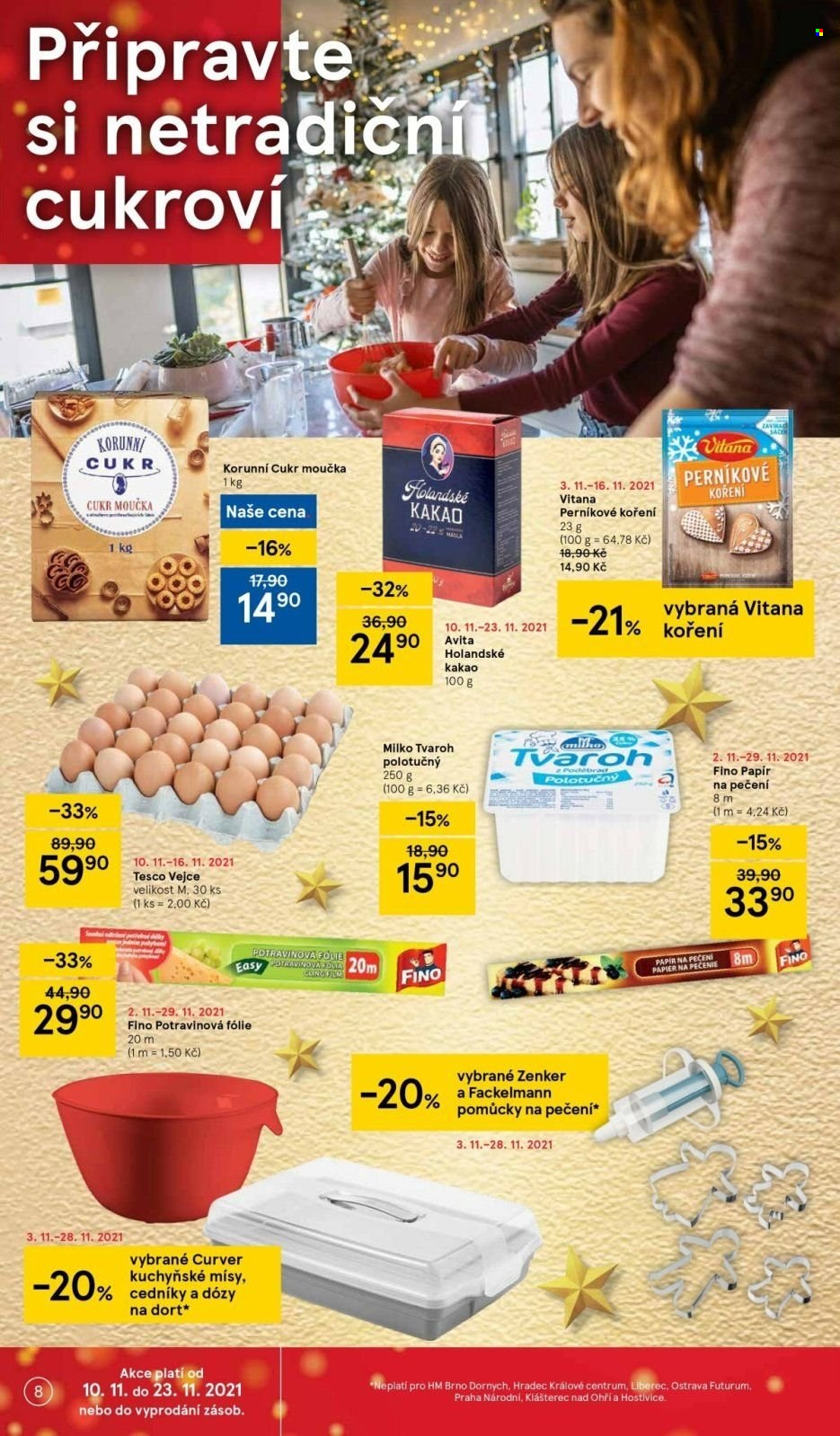 Leták TESCO - 10.11.2021 - 16.11.2021. Strana 8