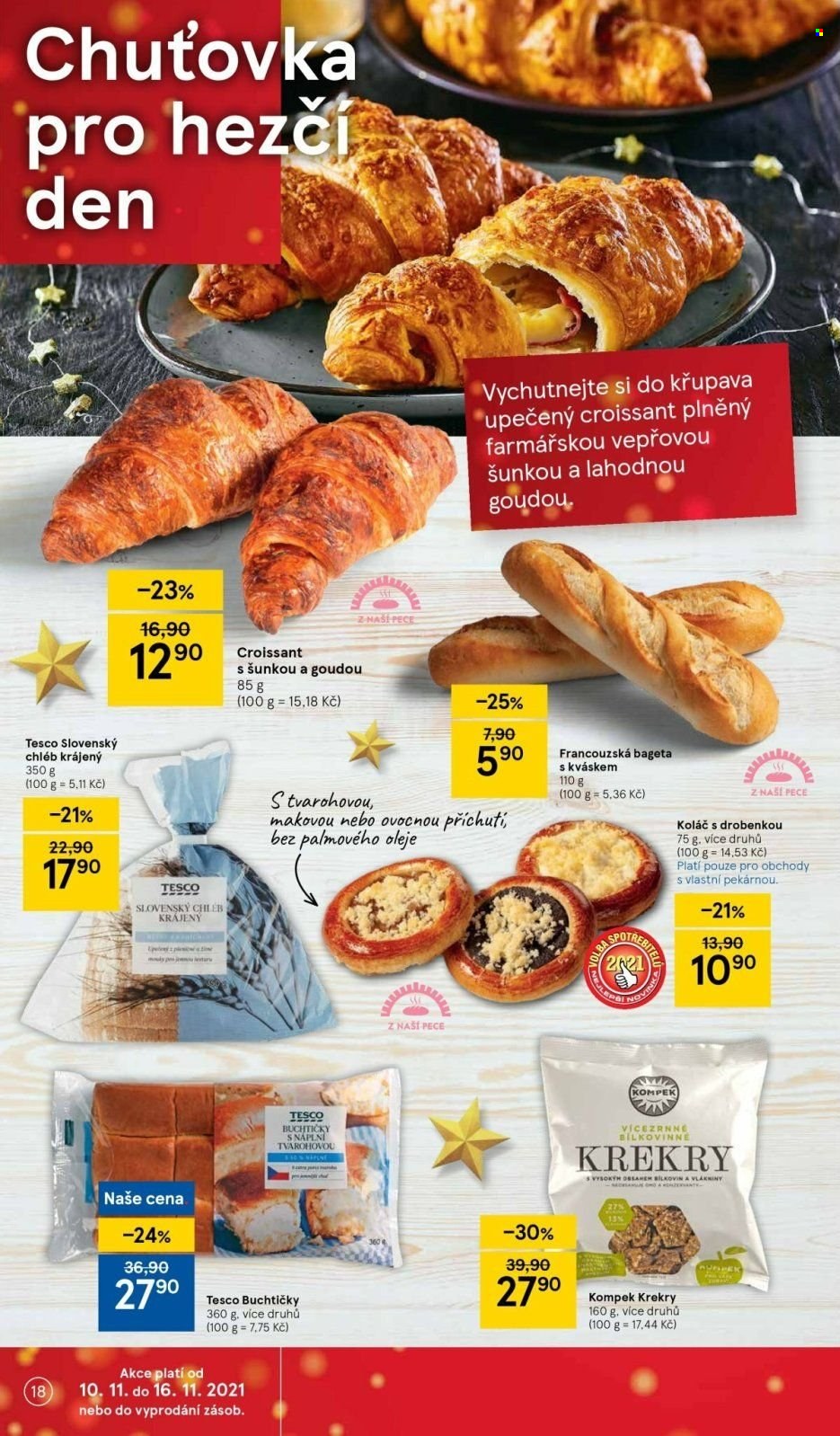 Leták TESCO - 10.11.2021 - 16.11.2021. Strana 18