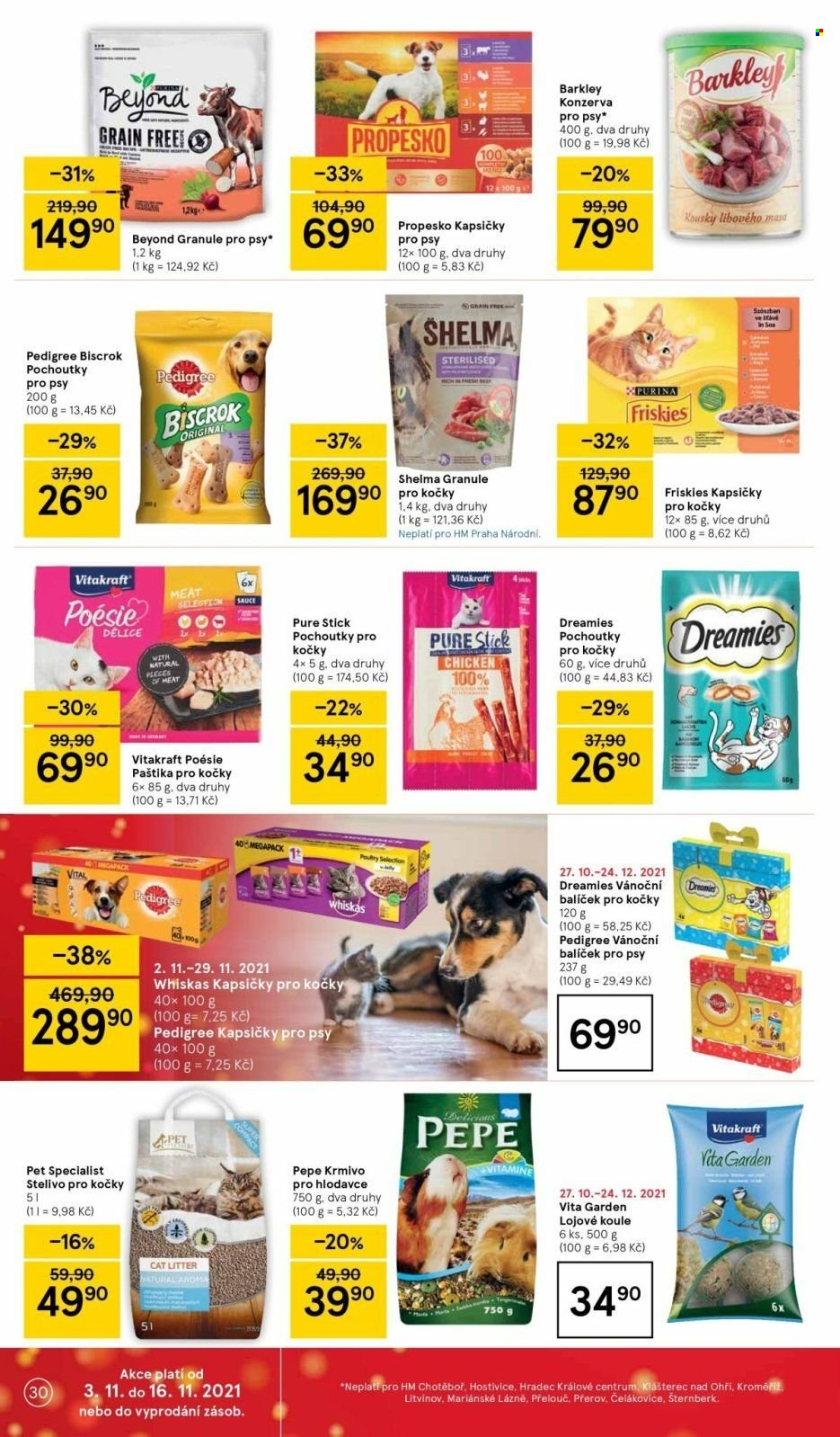 Leták TESCO - 10.11.2021 - 16.11.2021. Strana 30