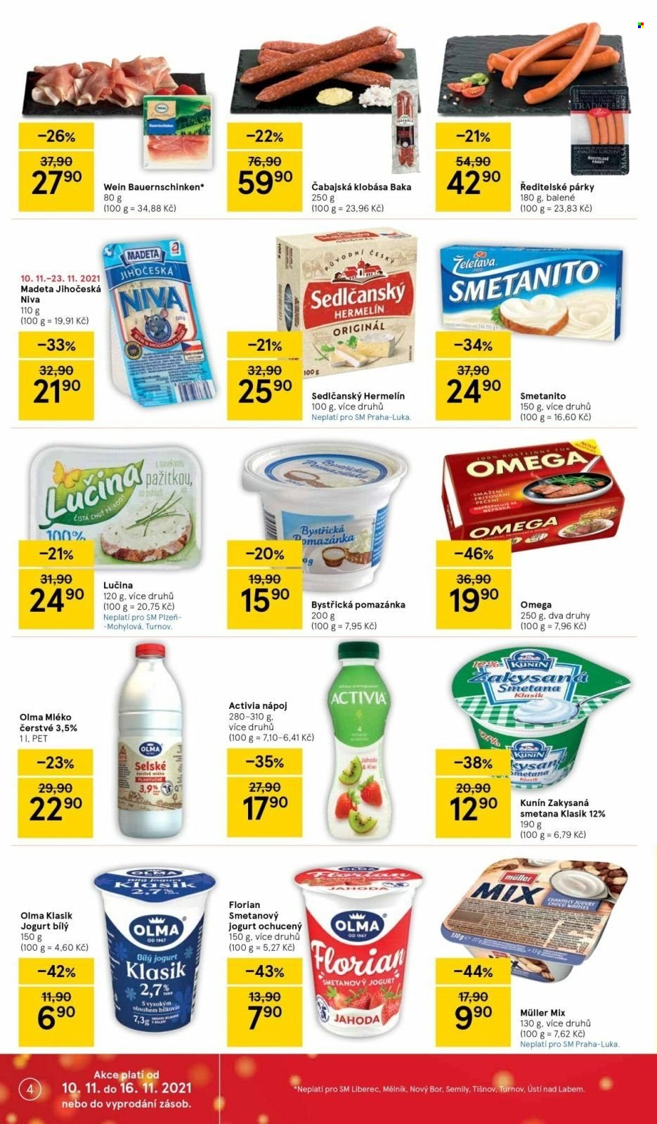 Leták TESCO supermarket - 10.11.2021 - 16.11.2021. Strana 4