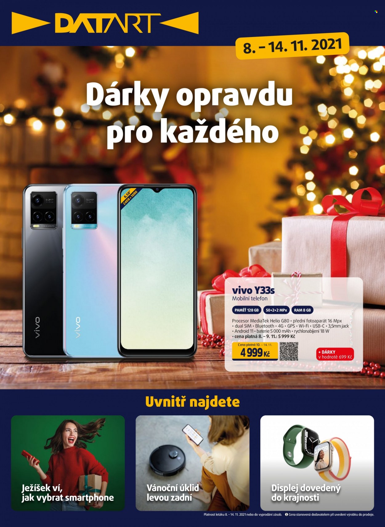 Leták DATART - 8.11.2021 - 14.11.2021. Strana 1