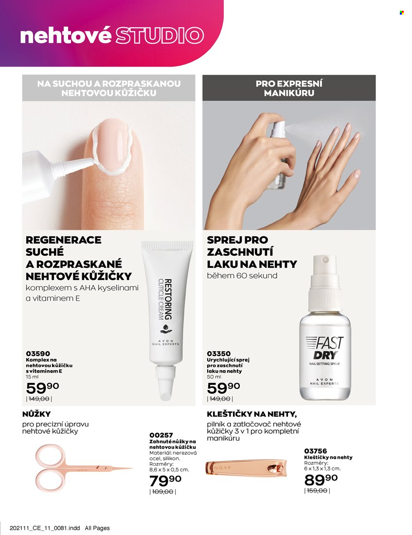 Leták AVON - 1.11.2021 - 30.11.2021. Strana 16