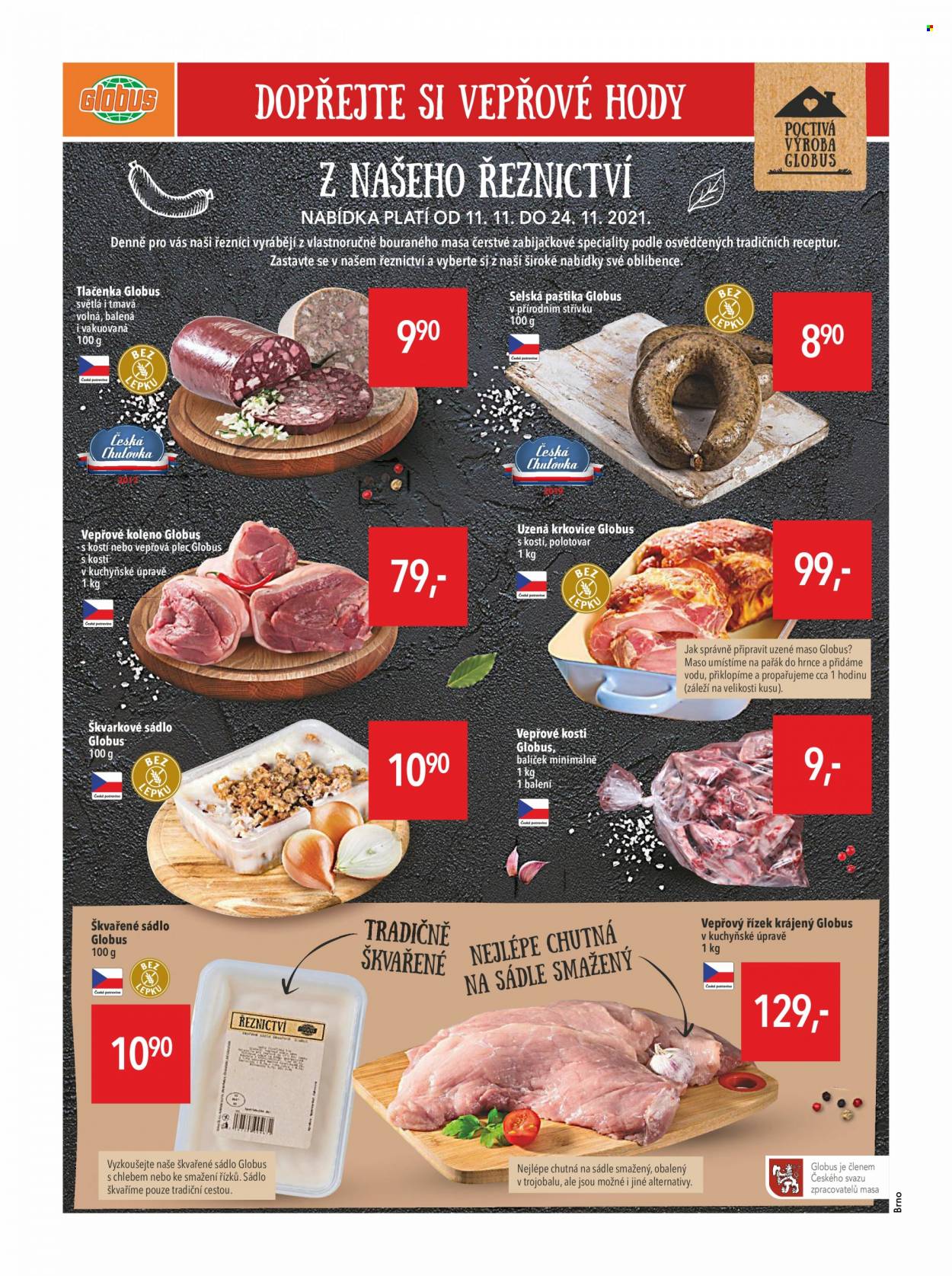 Leták Globus - 11.11.2021 - 17.11.2021. Strana 4