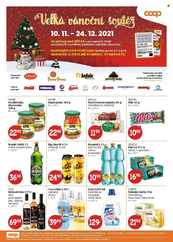 Leták coop JEDNOTA - 10.11.2021 - 23.11.2021. Strana 3