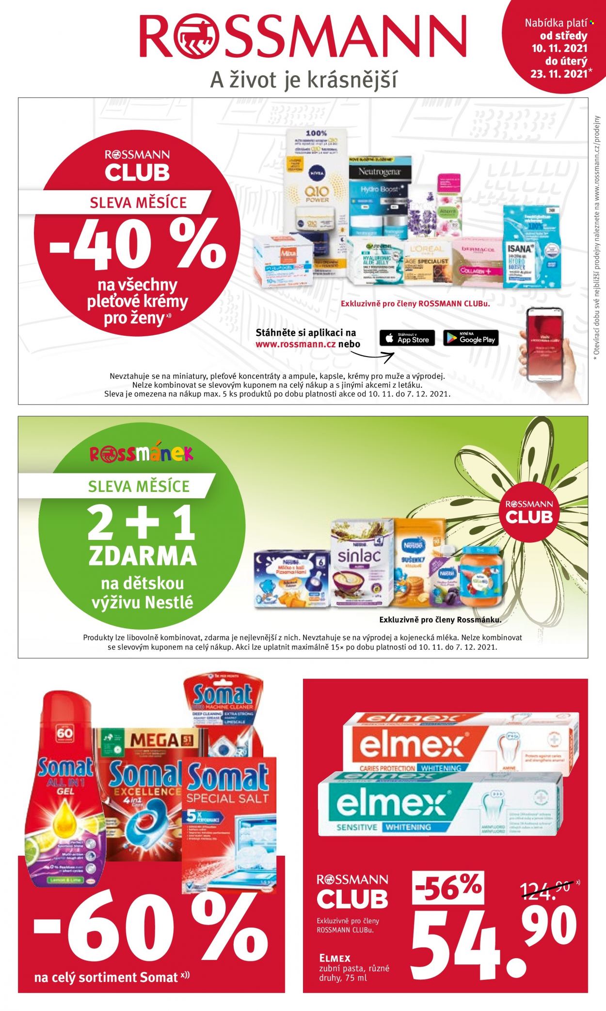 Leták ROSSMANN - 10.11.2021 - 23.11.2021. Strana 1