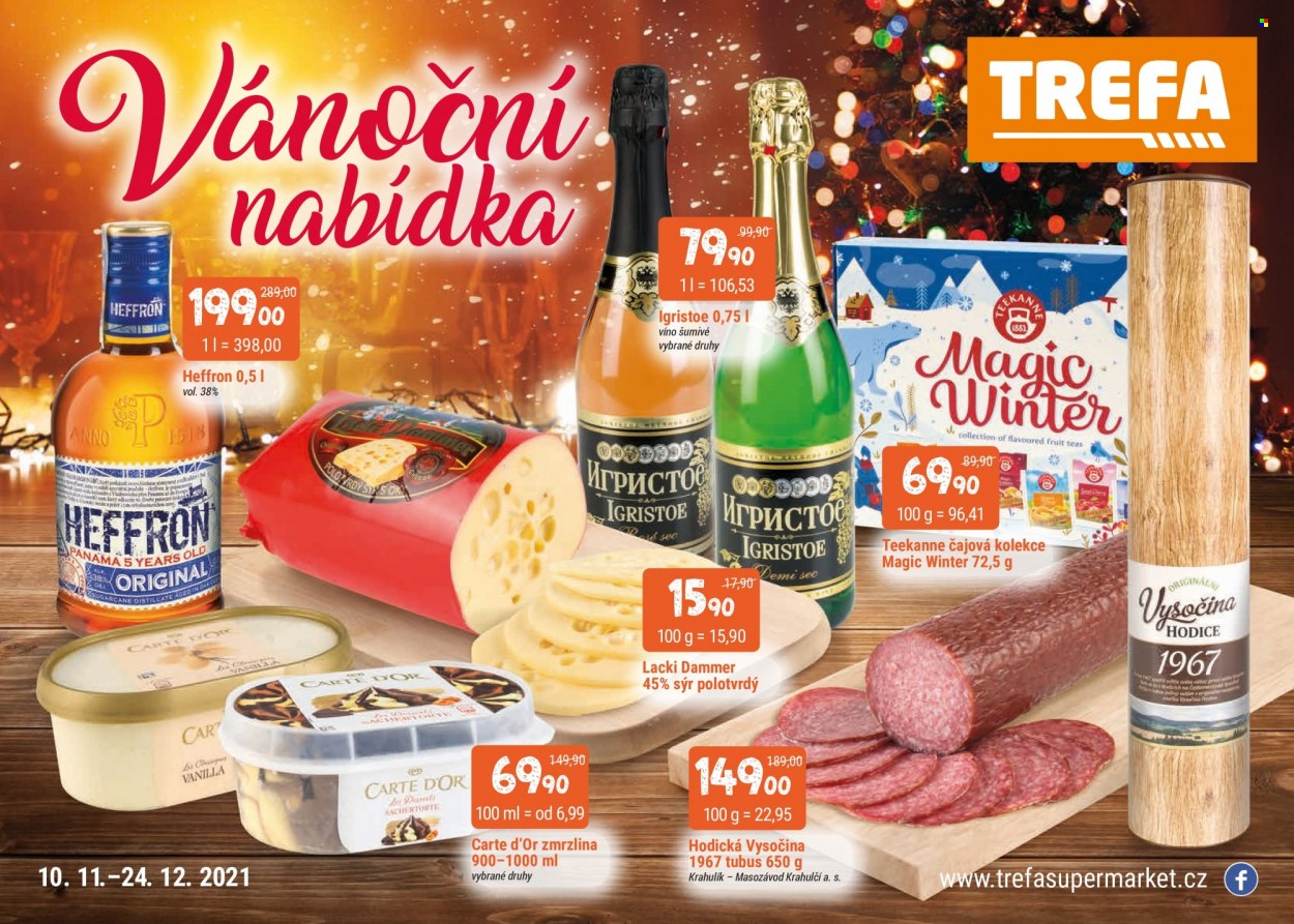 Leták TREFA coop - 10.11.2021 - 24.12.2021. Strana 1