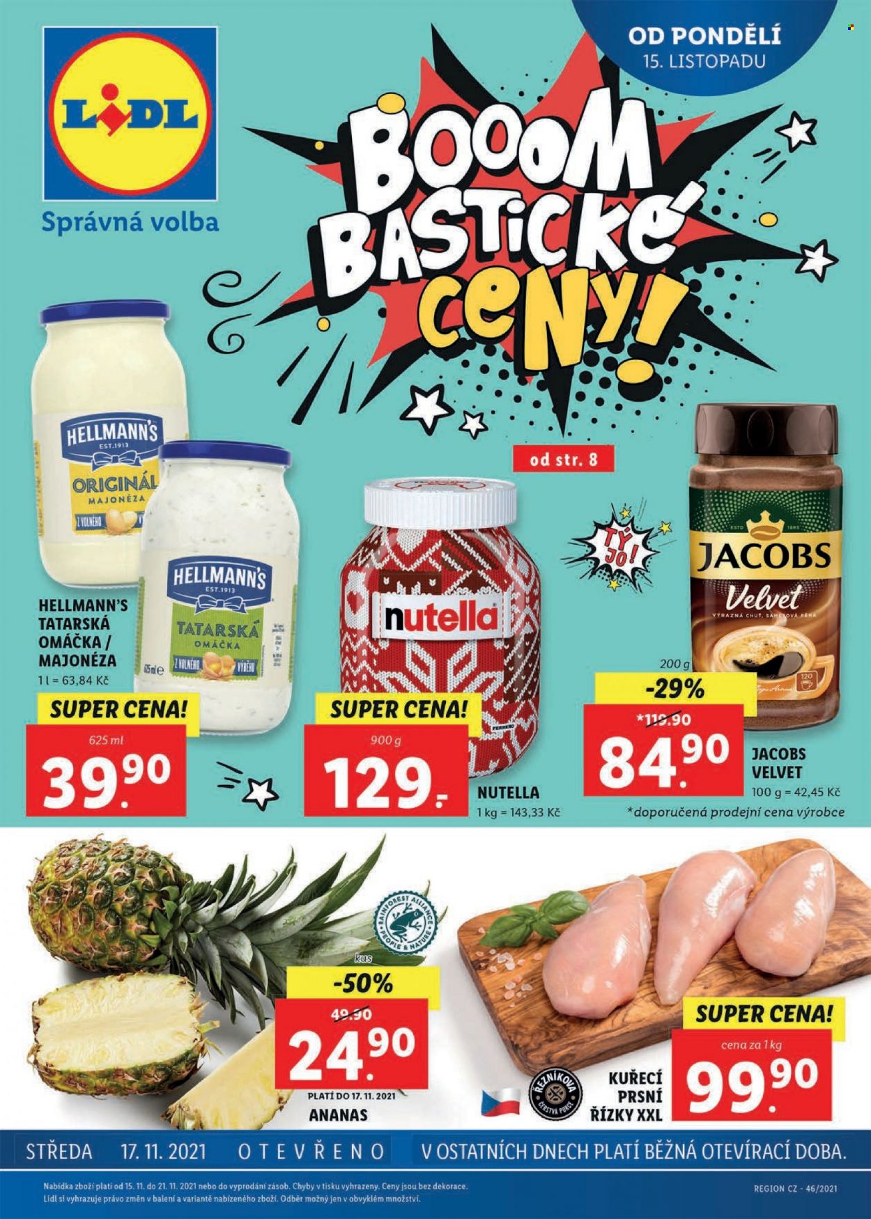Leták Lidl - 15.11.2021 - 21.11.2021. Strana 1