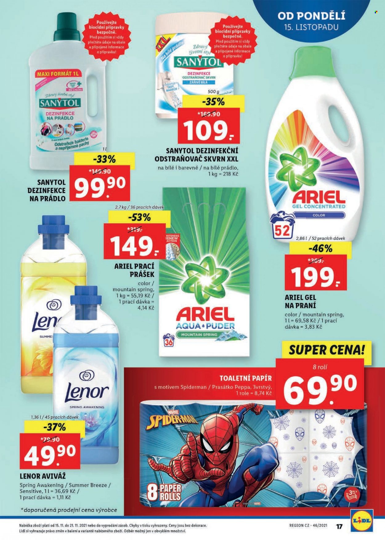 Leták Lidl - 15.11.2021 - 21.11.2021. Strana 17