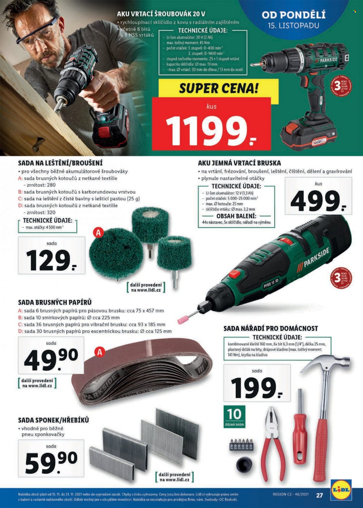 Leták Lidl - 15.11.2021 - 21.11.2021. Strana 27