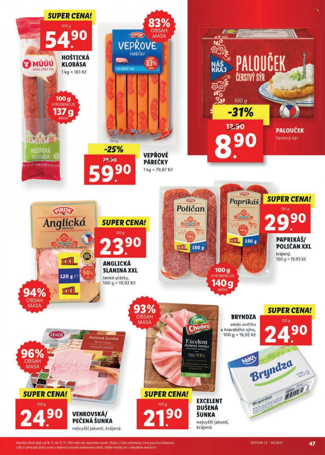 Leták Lidl - 15.11.2021 - 21.11.2021. Strana 47