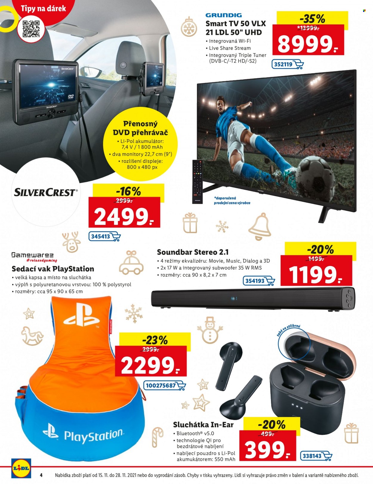 Leták Lidl - 15.11.2021 - 28.11.2021. Strana 4