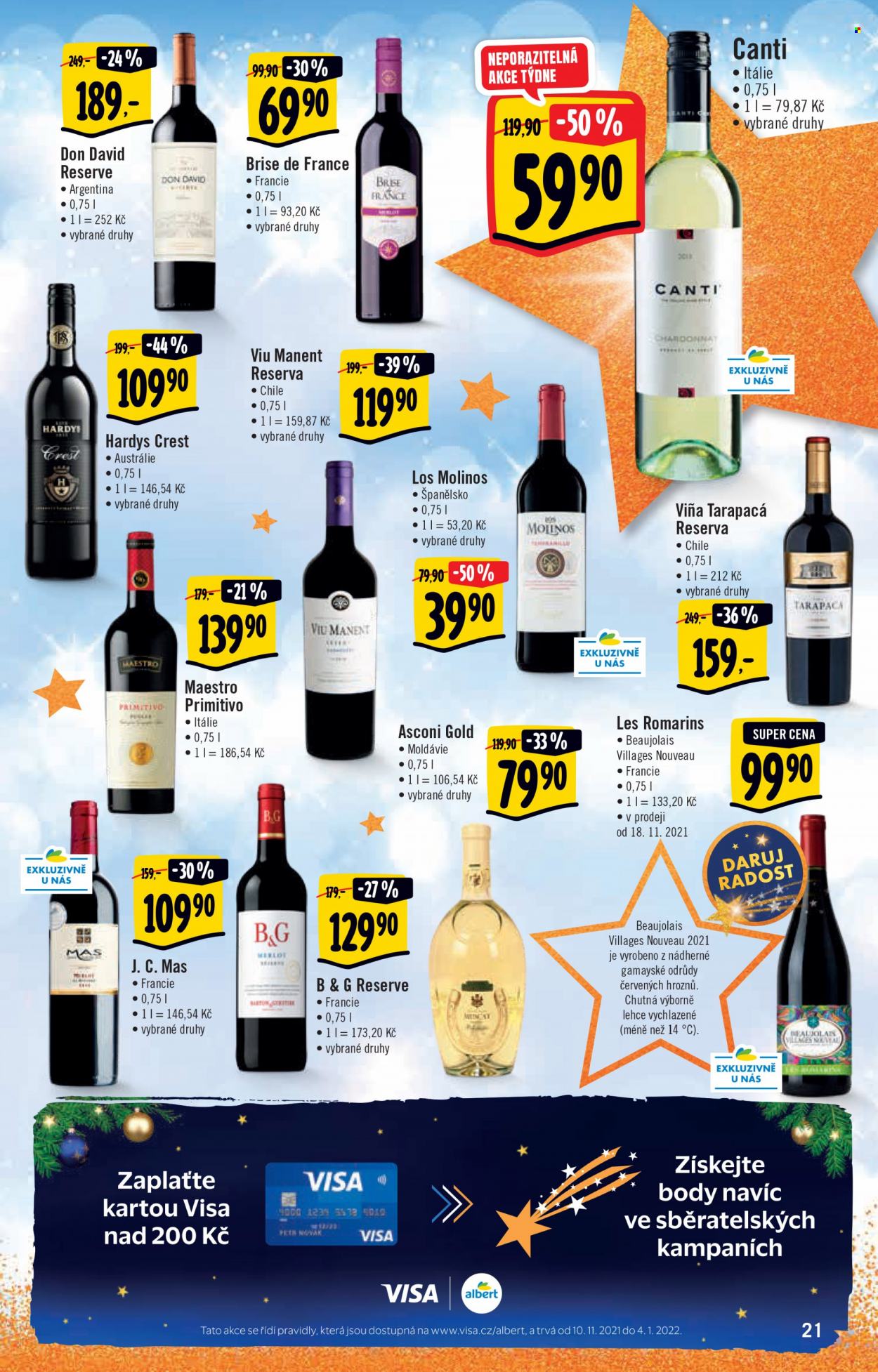 Leták Albert Hypermarket - 17.11.2021 - 23.11.2021. Strana 21