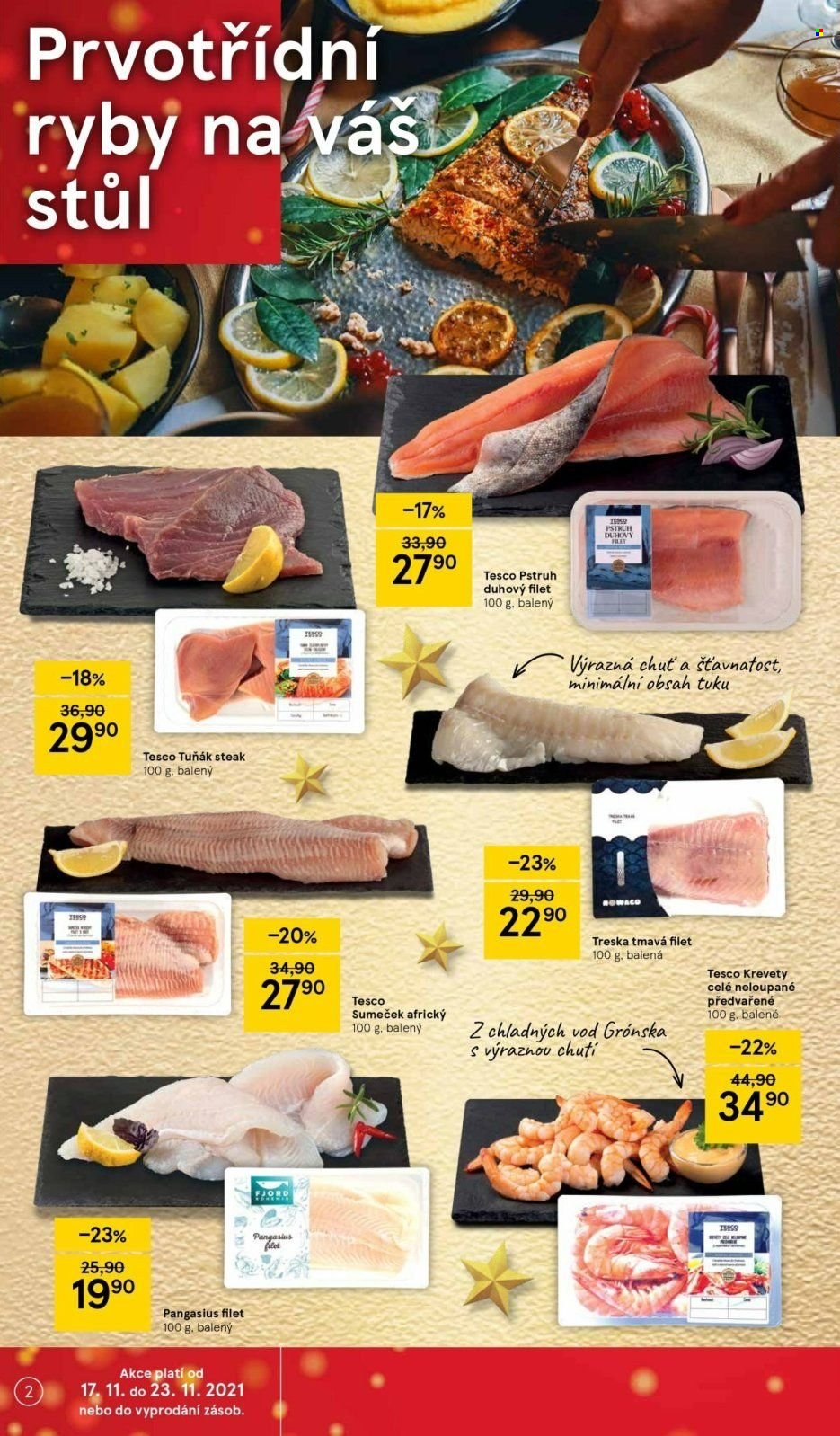 Leták TESCO - 17.11.2021 - 23.11.2021. Strana 2