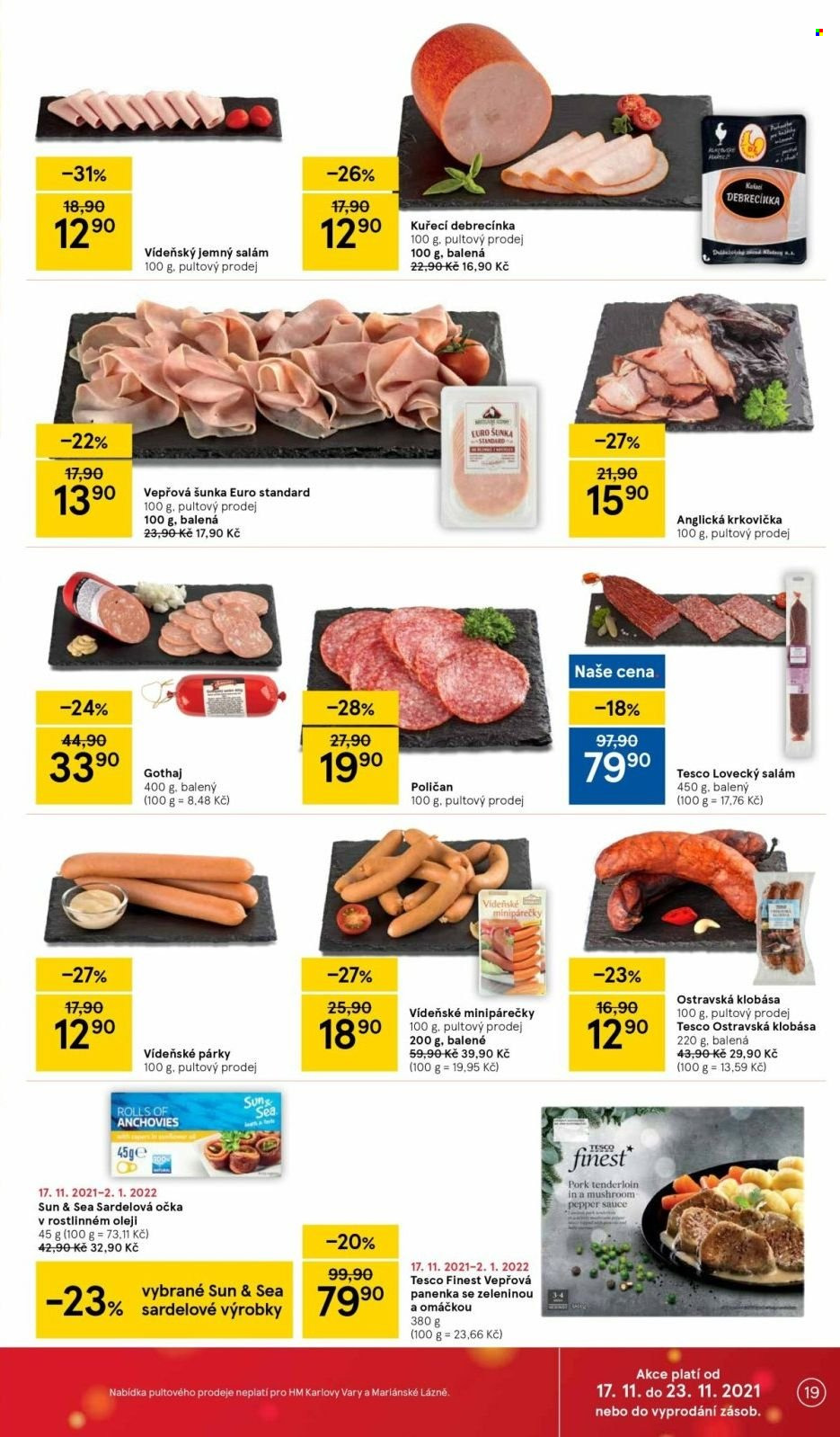 Leták TESCO - 17.11.2021 - 23.11.2021. Strana 19