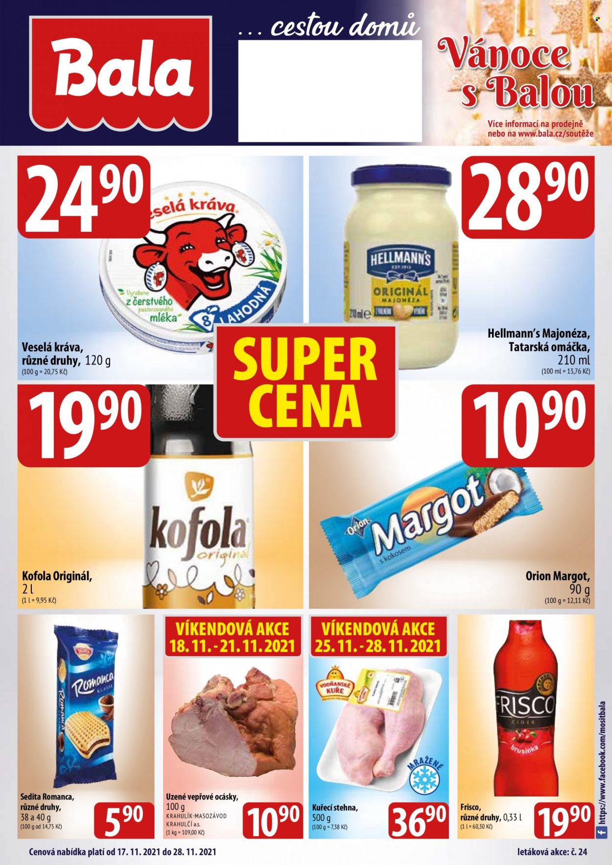 Leták Bala - 17.11.2021 - 28.11.2021. Strana 1