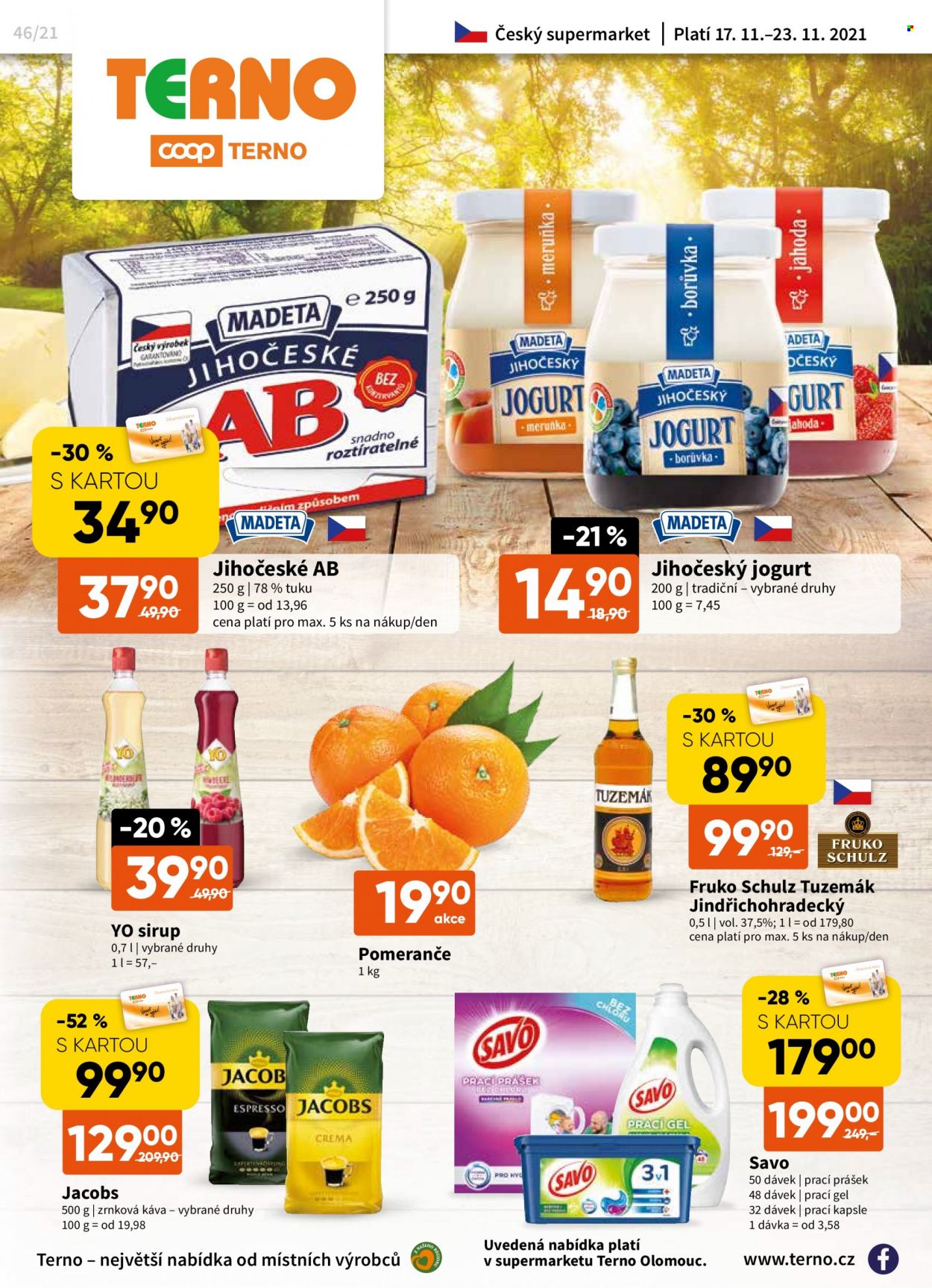Leták coop TERNO - 17.11.2021 - 23.11.2021. Strana 1