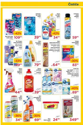 thumbnail - Mr. Proper sprej koupelna 500 ml - 49,90, čistič 1 litr - 49,90