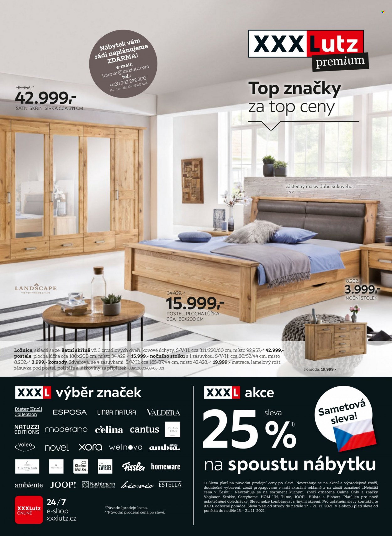 Leták XXXLutz - 15.11.2021 - 28.11.2021. Strana 1