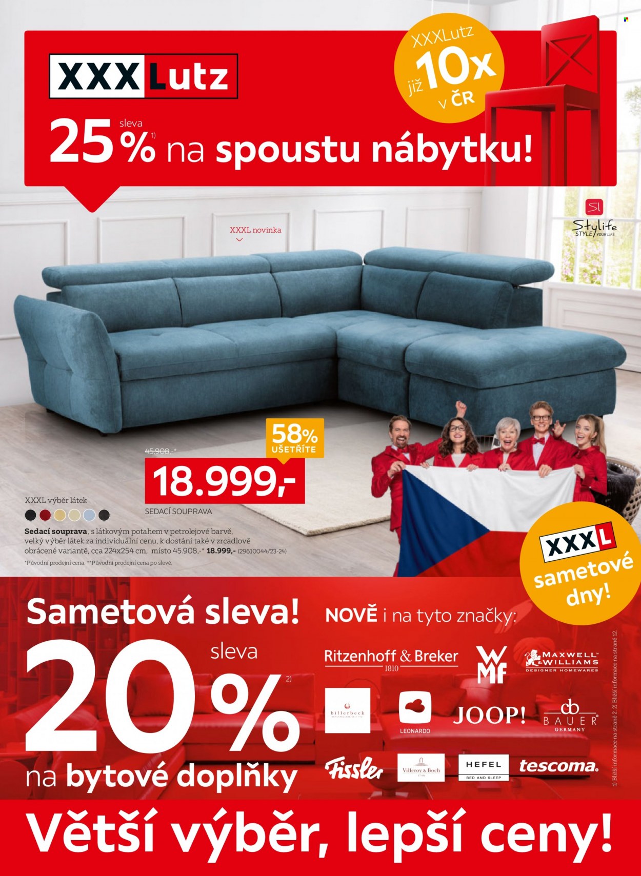 Leták XXXLutz - 15.11.2021 - 28.11.2021. Strana 1
