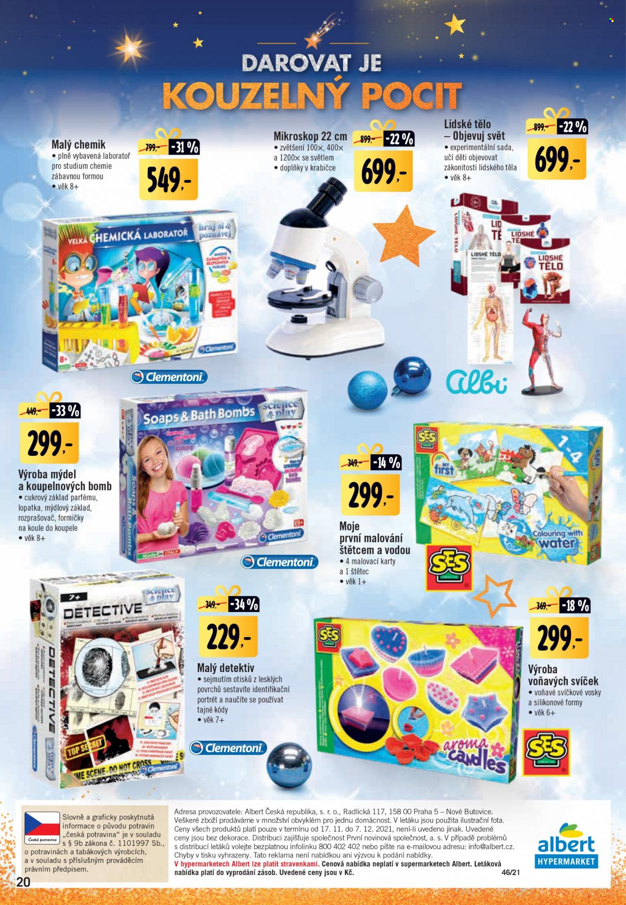 Leták Albert Hypermarket - 17.11.2021 - 7.12.2021. Strana 20