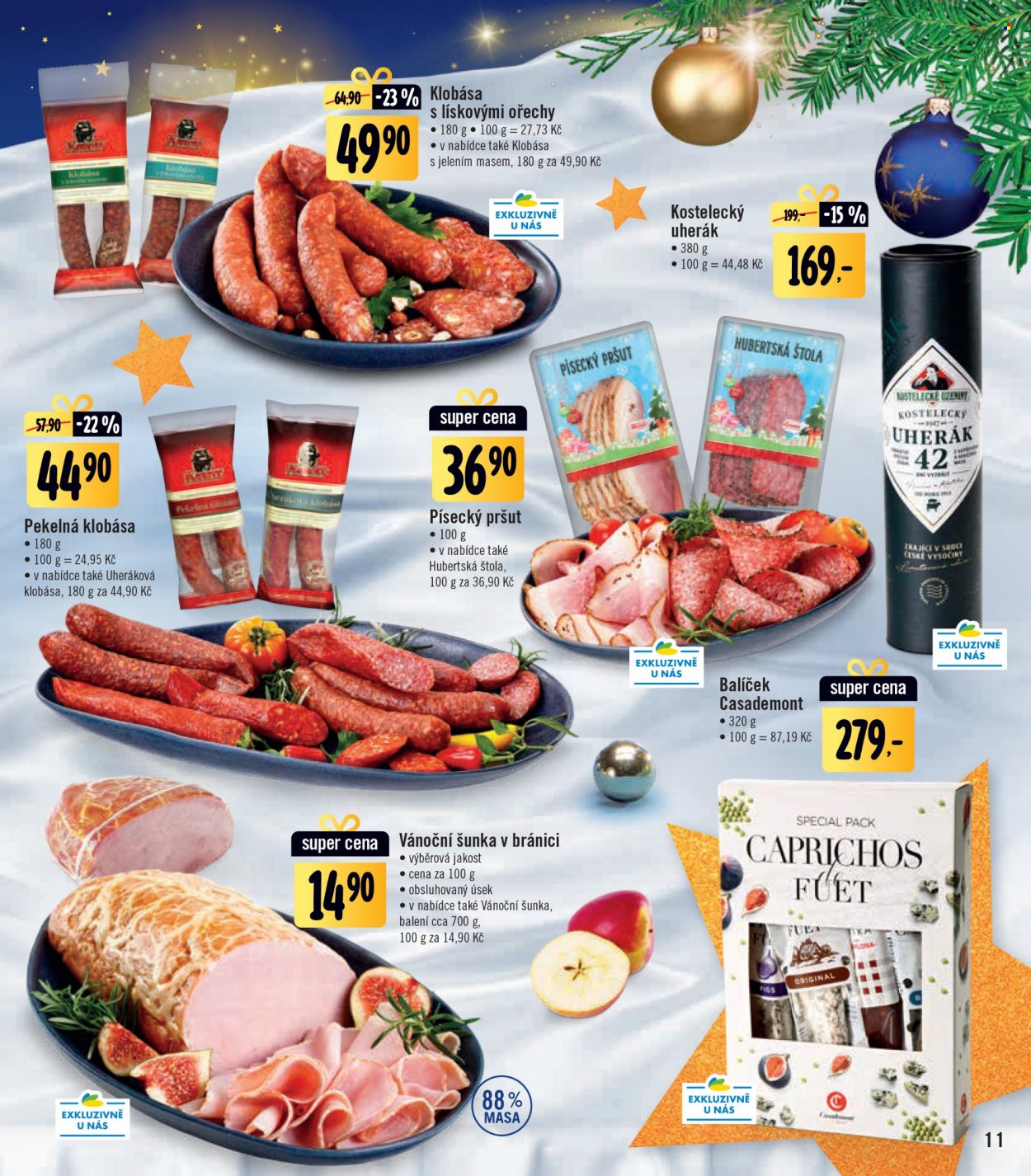 Leták Albert Supermarket - 17.11.2021 - 2.1.2022. Strana 11