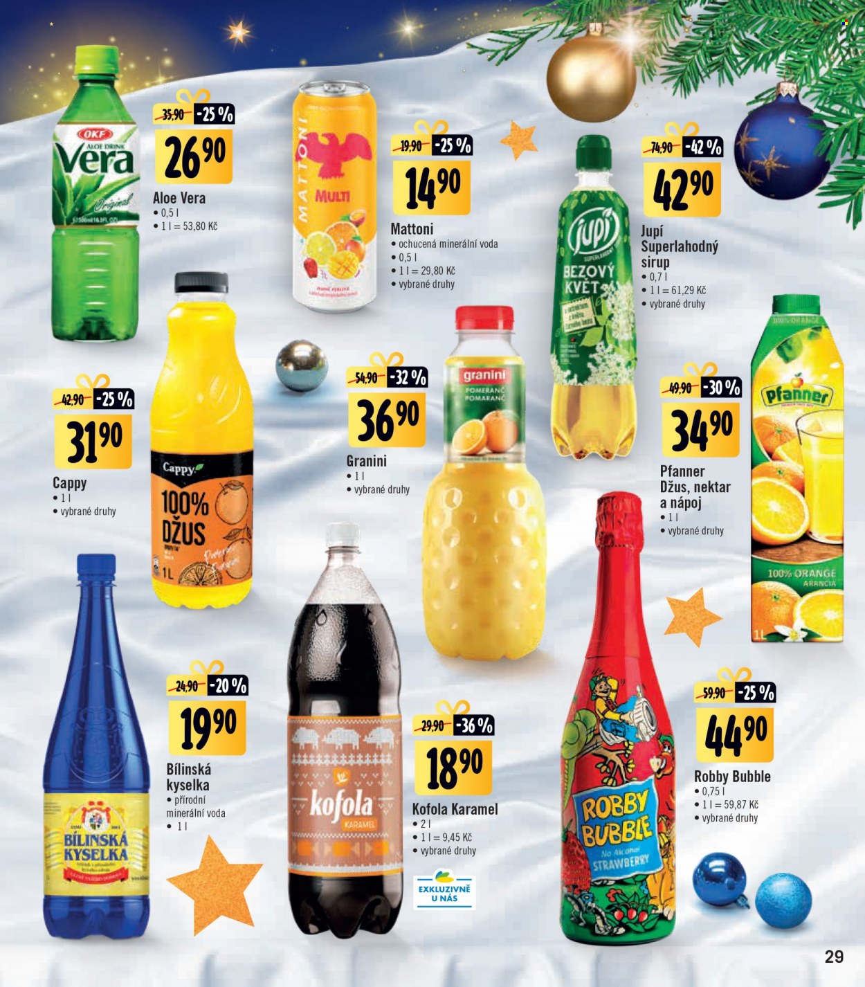 Leták Albert Supermarket - 17.11.2021 - 2.1.2022. Strana 29