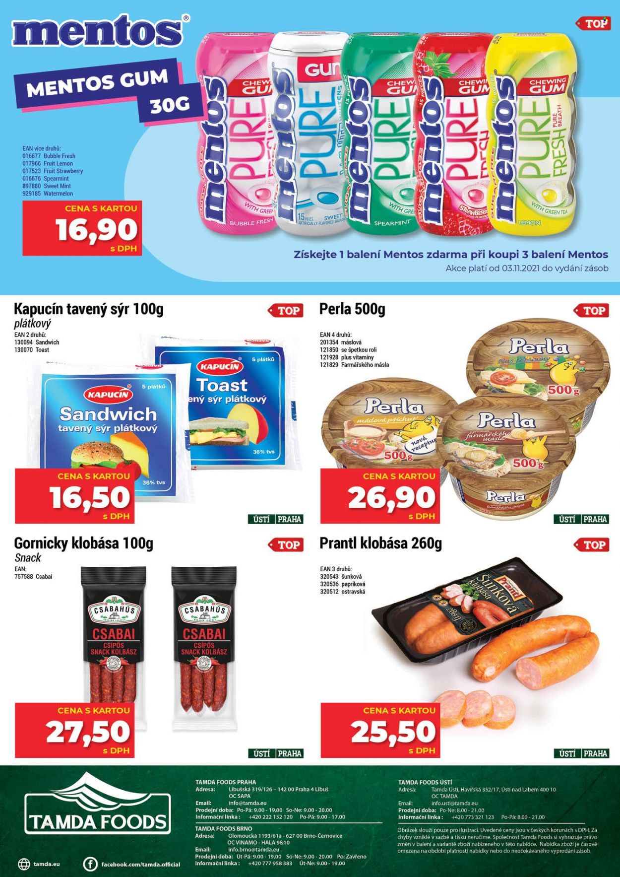 Leták Tamda Foods - 17.11.2021 - 23.11.2021. Strana 32