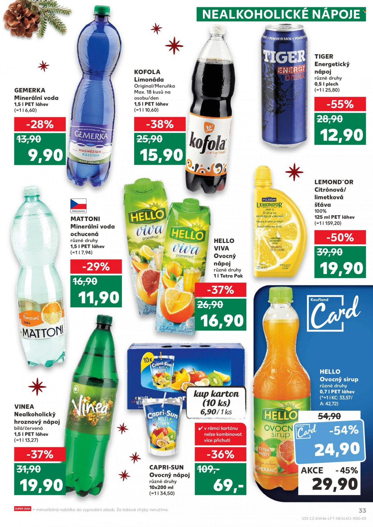 Leták Kaufland - 17.11.2021 - 23.11.2021. Strana 33