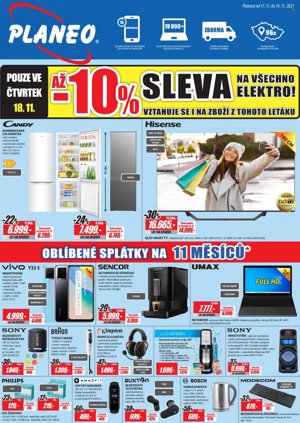Leták PLANEO Elektro - 17.11.2021 - 19.11.2021. Strana 1