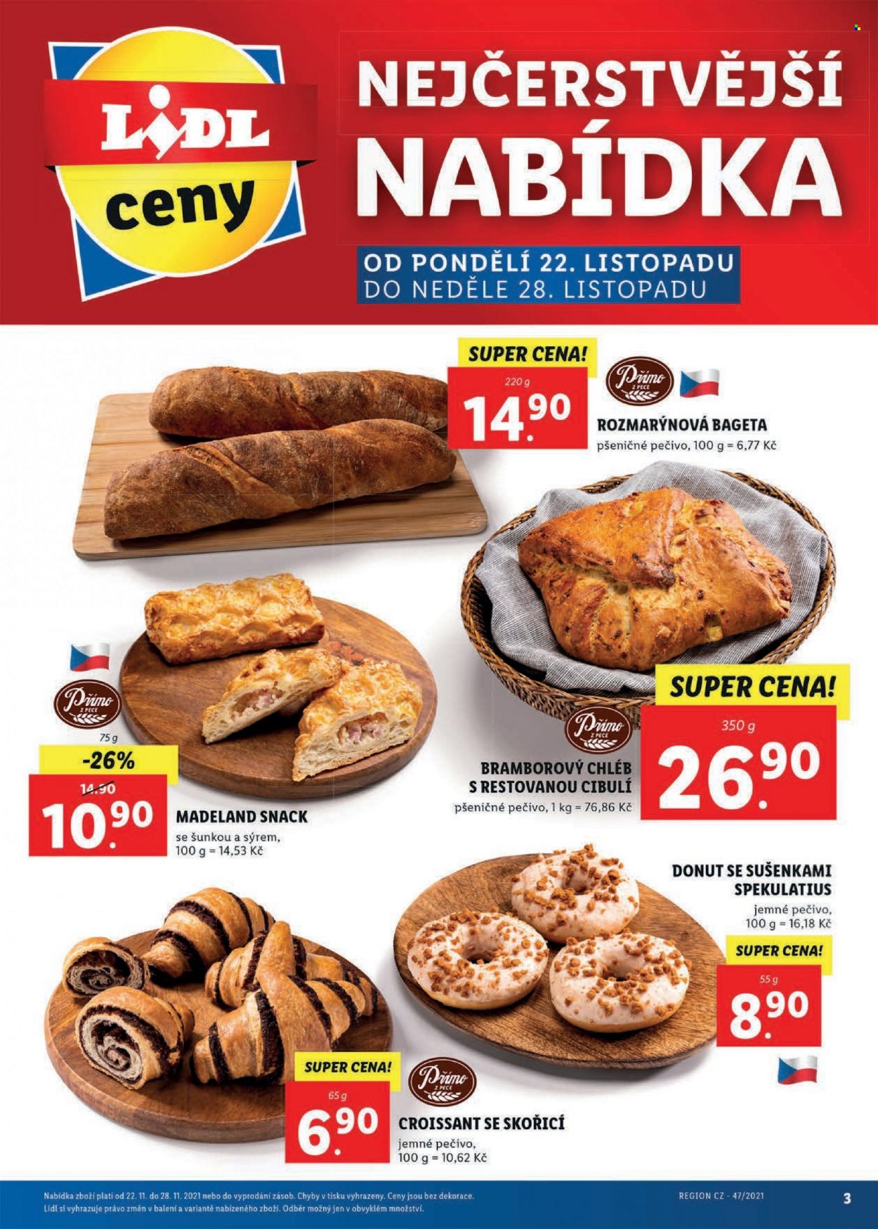 Leták Lidl - 22.11.2021 - 28.11.2021. Strana 3
