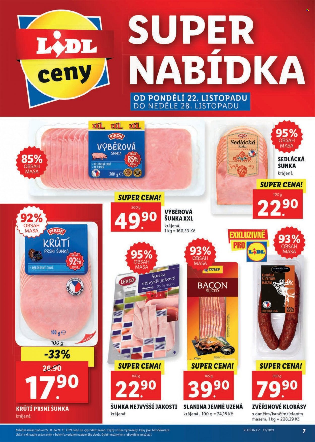 Leták Lidl - 22.11.2021 - 28.11.2021. Strana 7