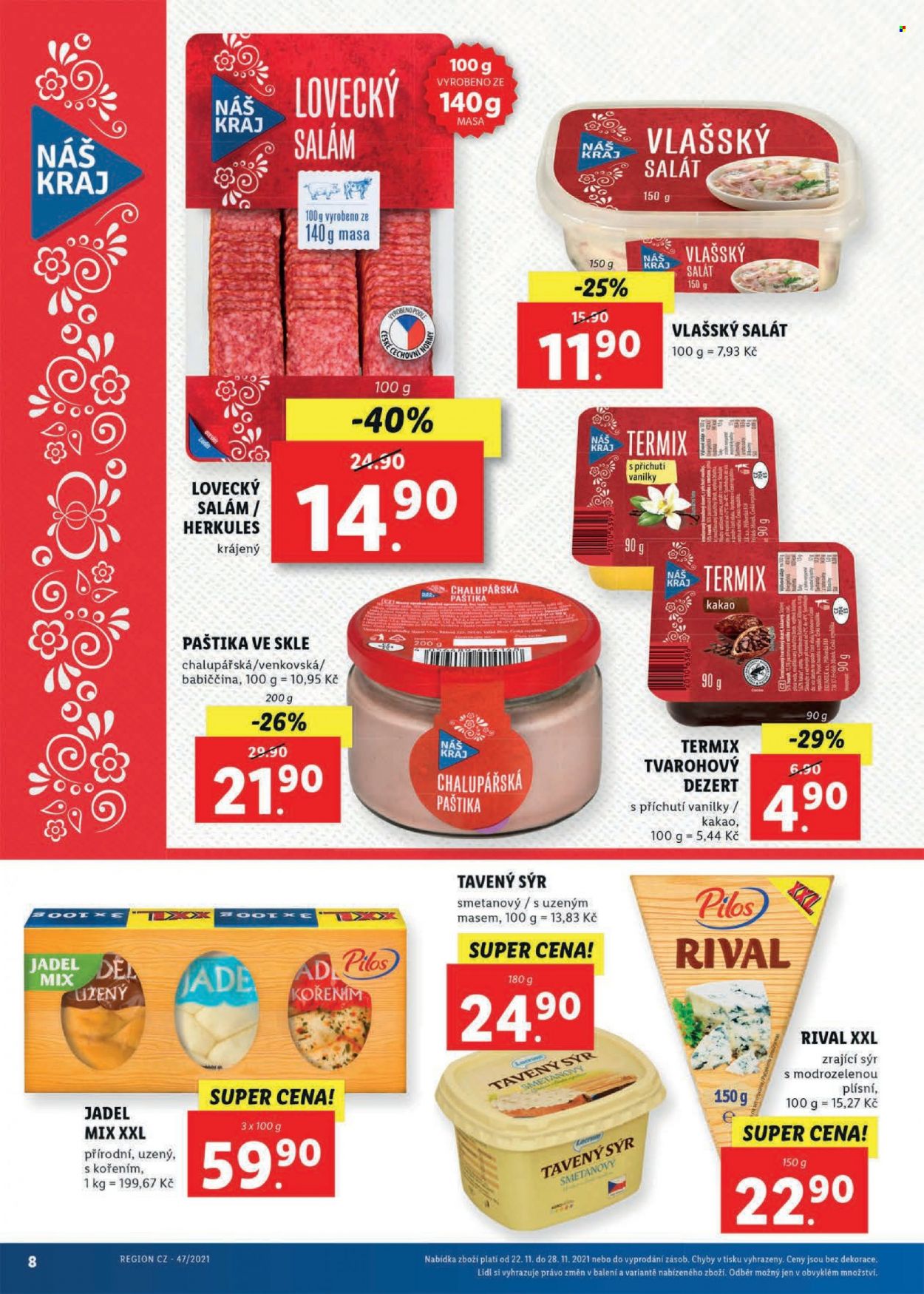 Leták Lidl - 22.11.2021 - 28.11.2021. Strana 8