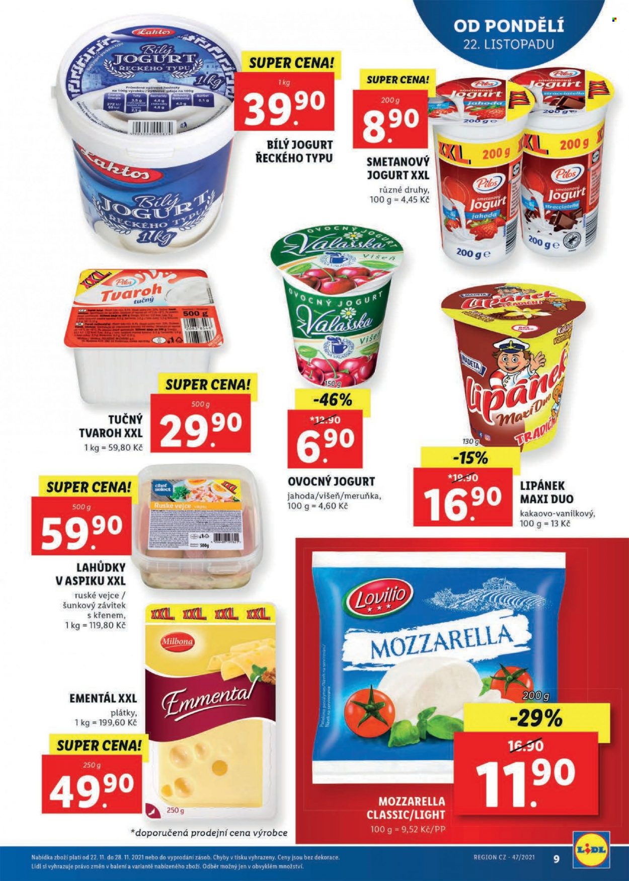 Leták Lidl - 22.11.2021 - 28.11.2021. Strana 9