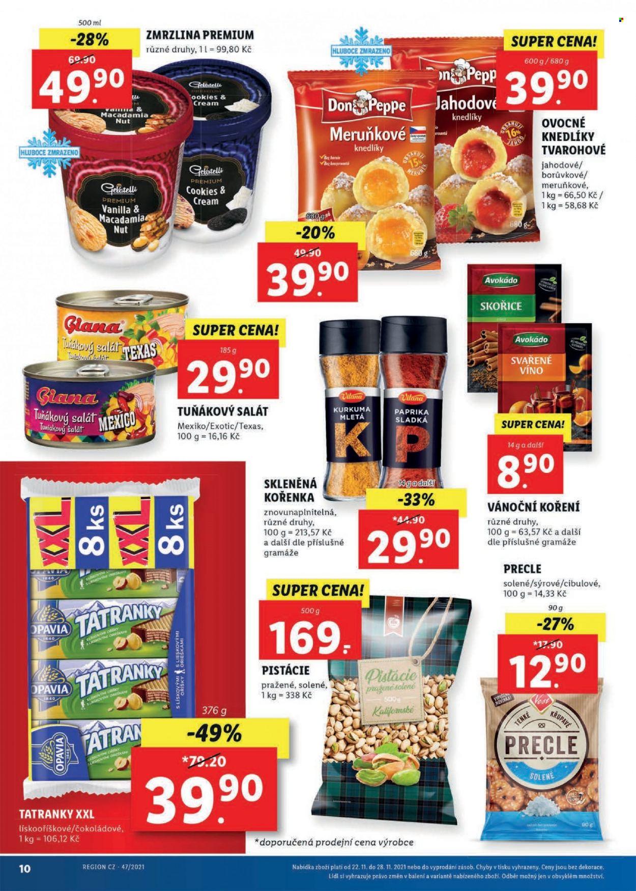 Leták Lidl - 22.11.2021 - 28.11.2021. Strana 10